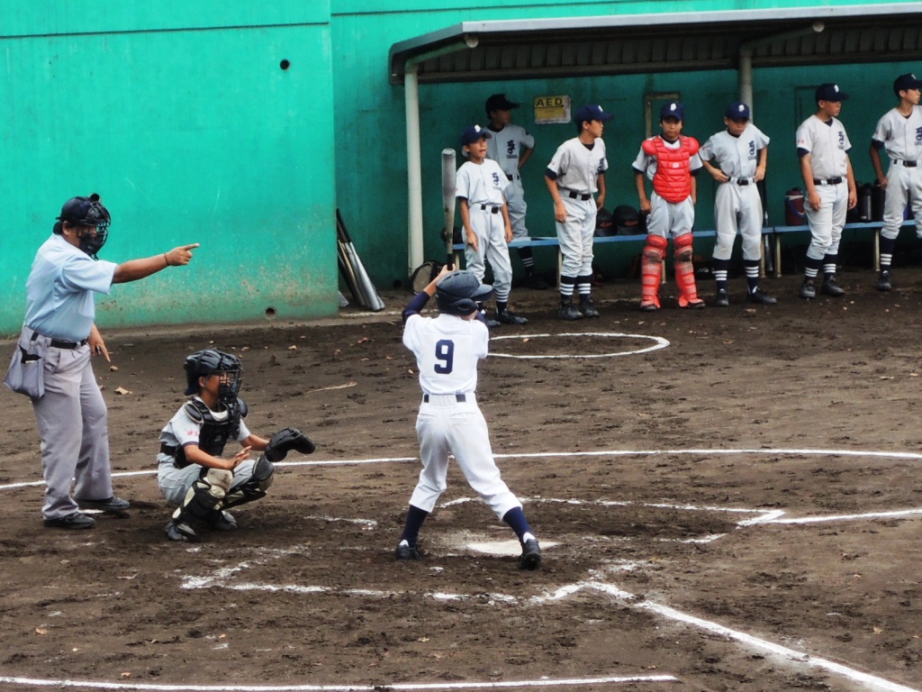 西谷中区大会初戦